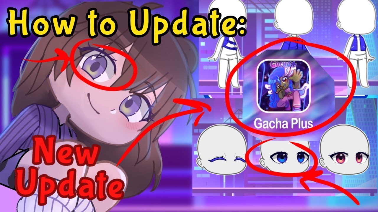Gacha plus New update! | How to download + New assets