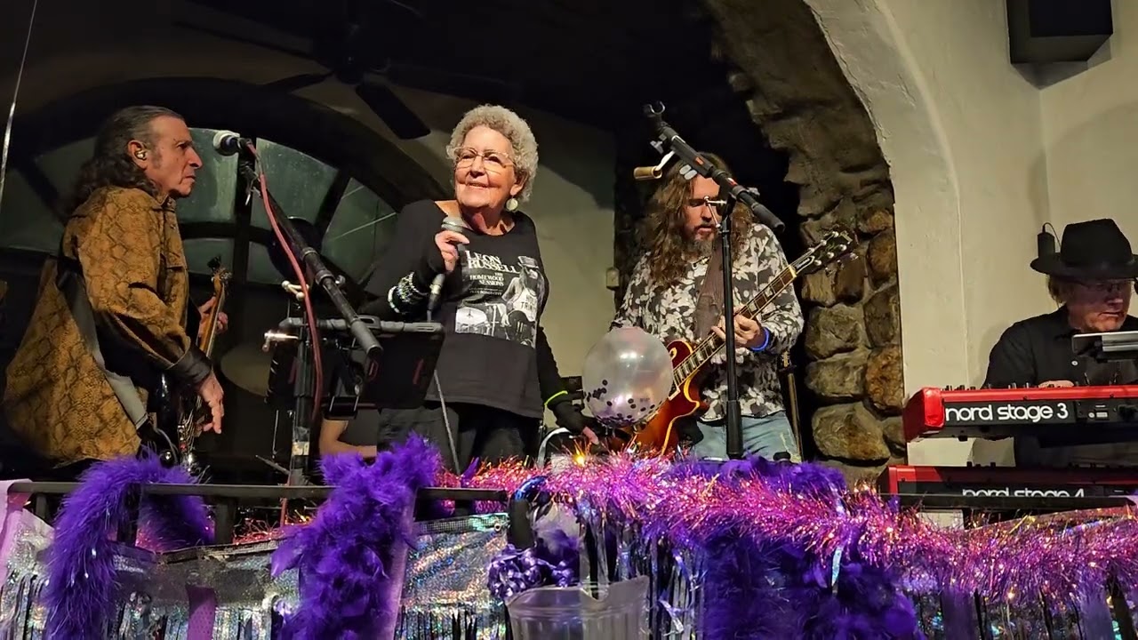 Jan Davis Cocaine with the Roby Duron band. Rock Inn 2-16-25
