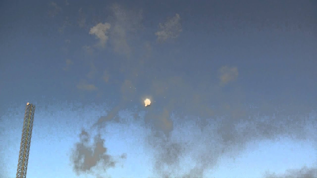 Daylight fireworks August 2013 Mqabba Malta