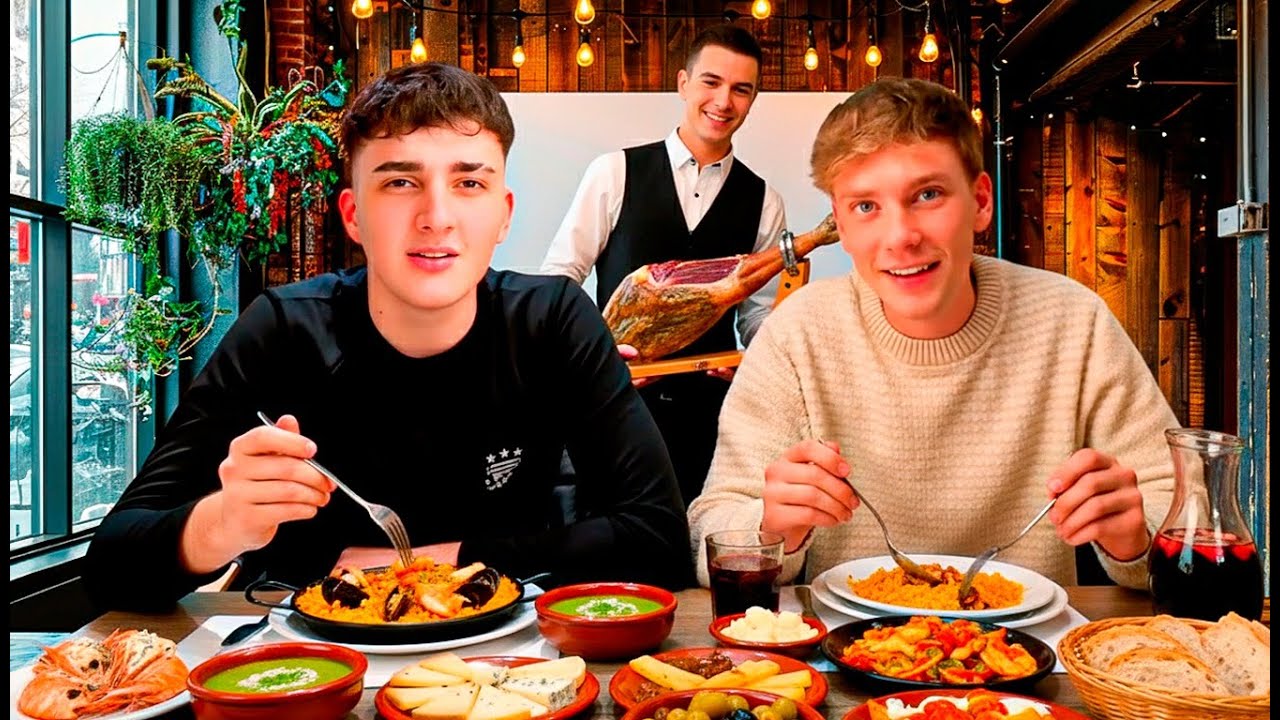 FUIMOS AL RESTAURANTE MÁS LUJOSO DE ESPAÑA CON TEO DE 412