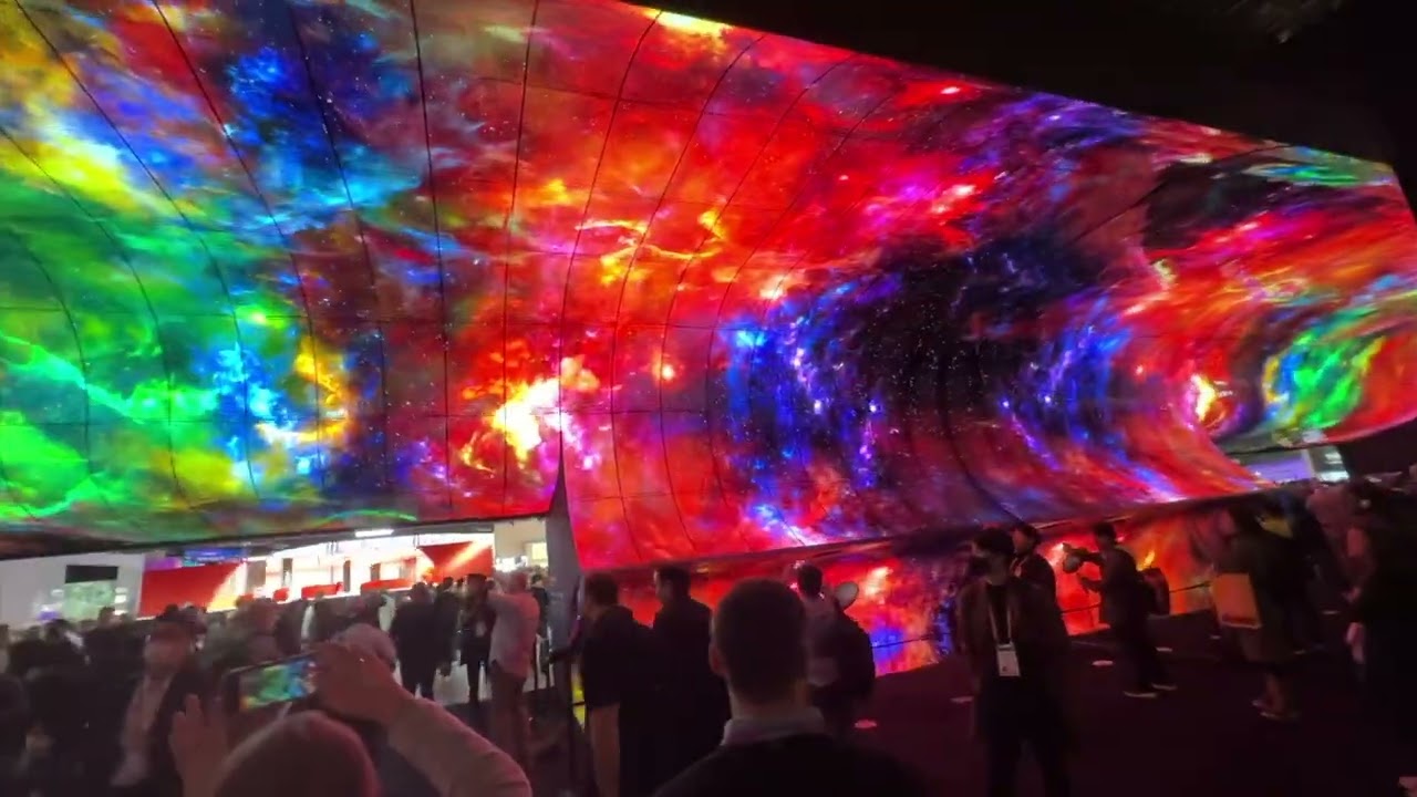 CES 2023 LGTV Walk Through