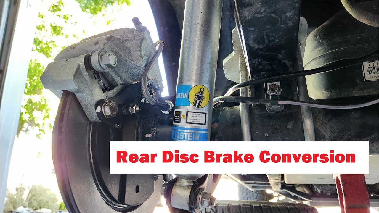 Tacoma Rear Disc Brake Conversion - S.O.S Performance