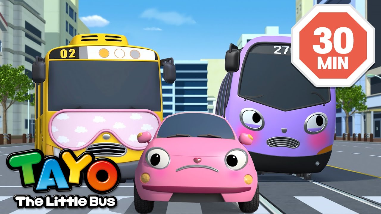 Tayo English Episode l Adorable and Timid Vehicles Compilation!!😳 l Tayo Episode Club