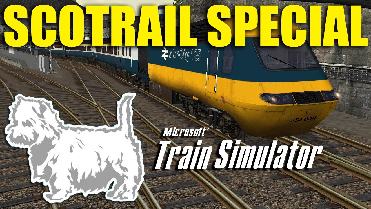 SCOTRAIL SPECIAL - Microsoft Train Simulator gameplay
