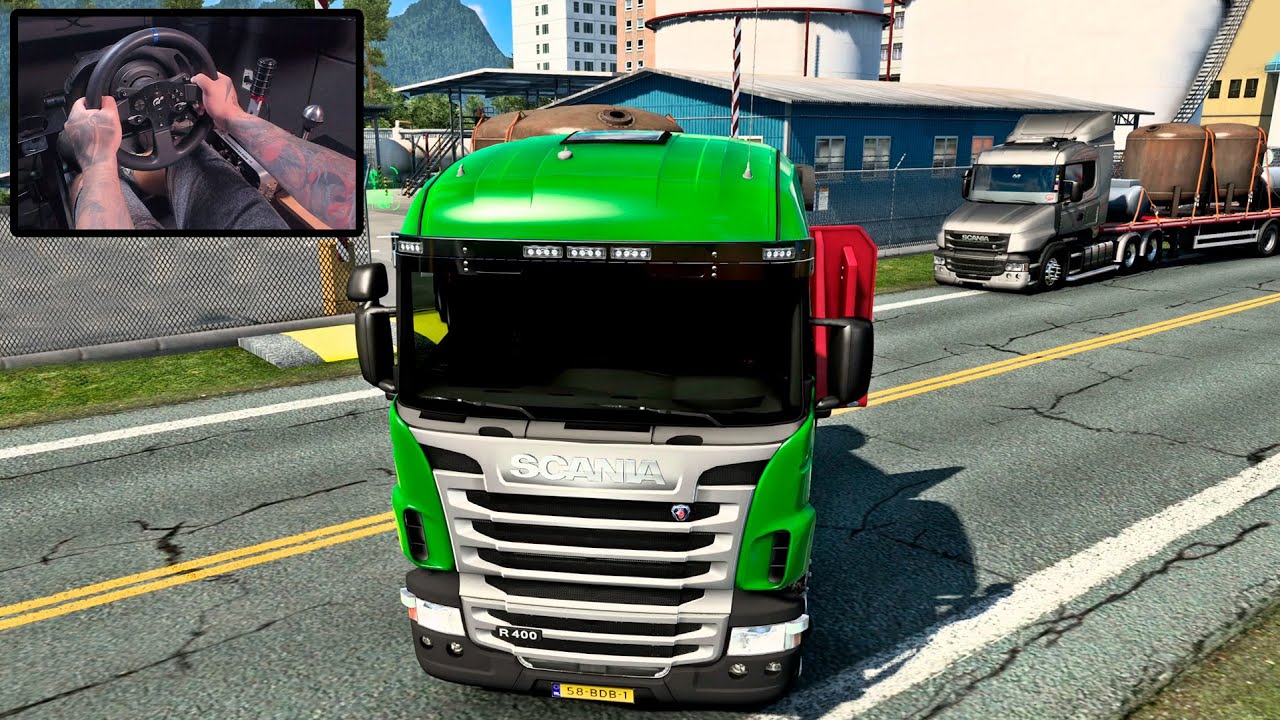 O LOYD BRIGOU NO TRANSITO - EURO TRUCK SIMULATOR 2