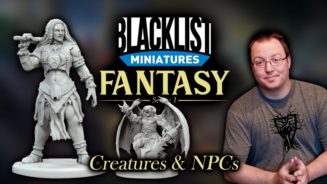Best Miniatures Deal Ever?! Fantasy Series 1 Reviewed! (Part 2: Creatures & NPCs)