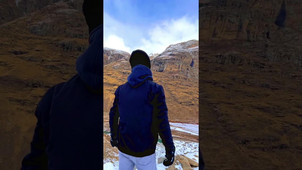 Visit the mountains once, and no place feels the same again🕊️🏔️ 