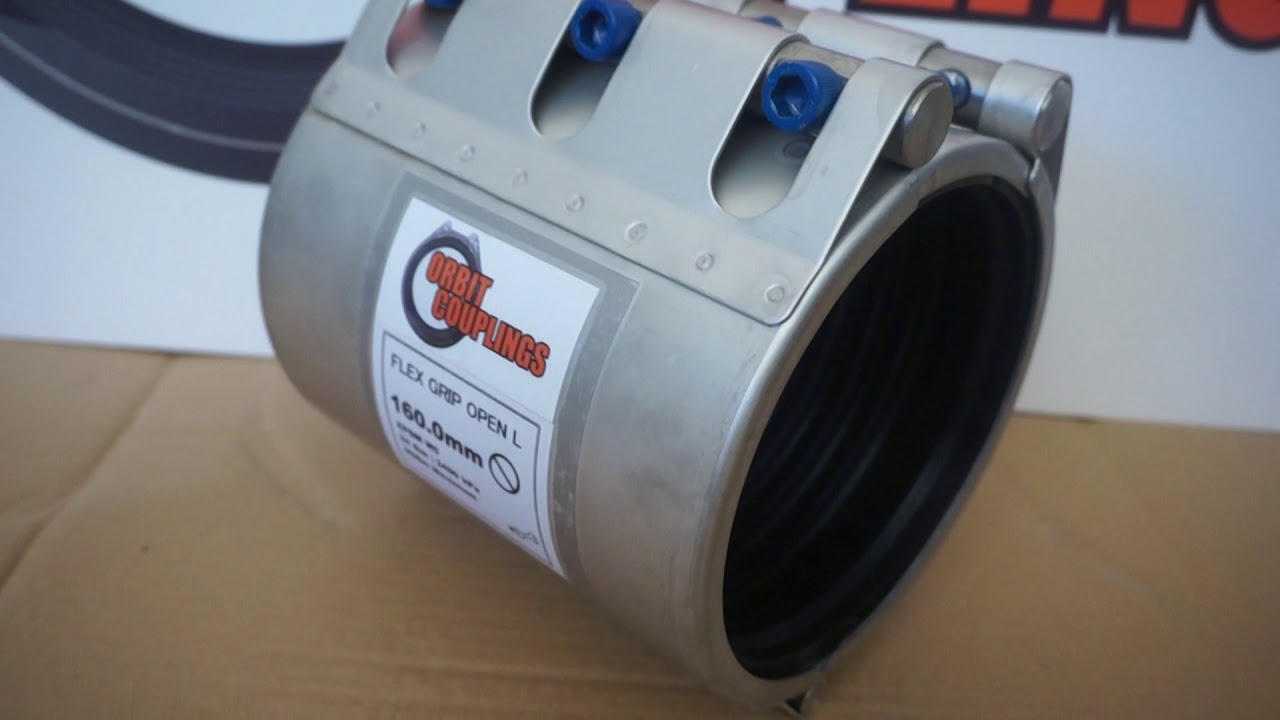 160.0mm Flex Grip Open L | Orbit Couplings