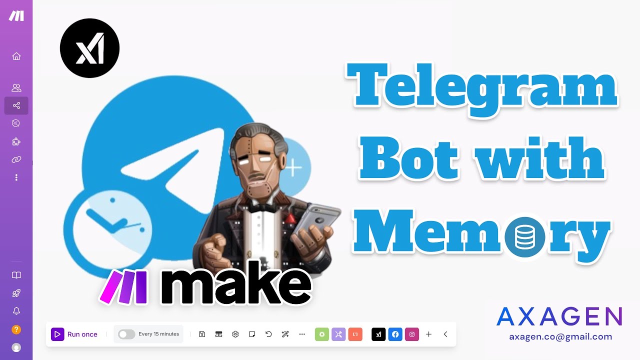 Телеграм-бот с памятью в Make.com