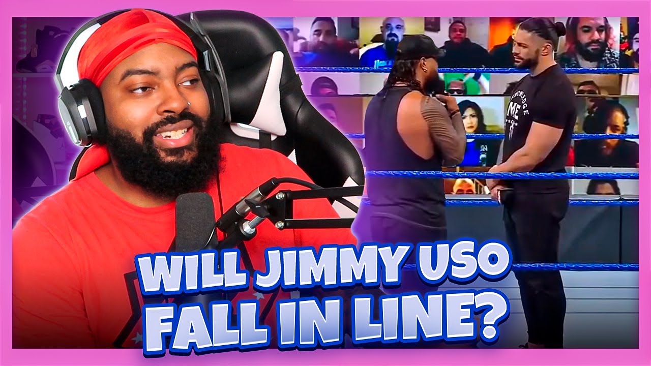 Jimmy Uso interrupts Roman Reigns while debating his allegiance | FRIDAY NIGHT SMACKDOWN (Reaction)