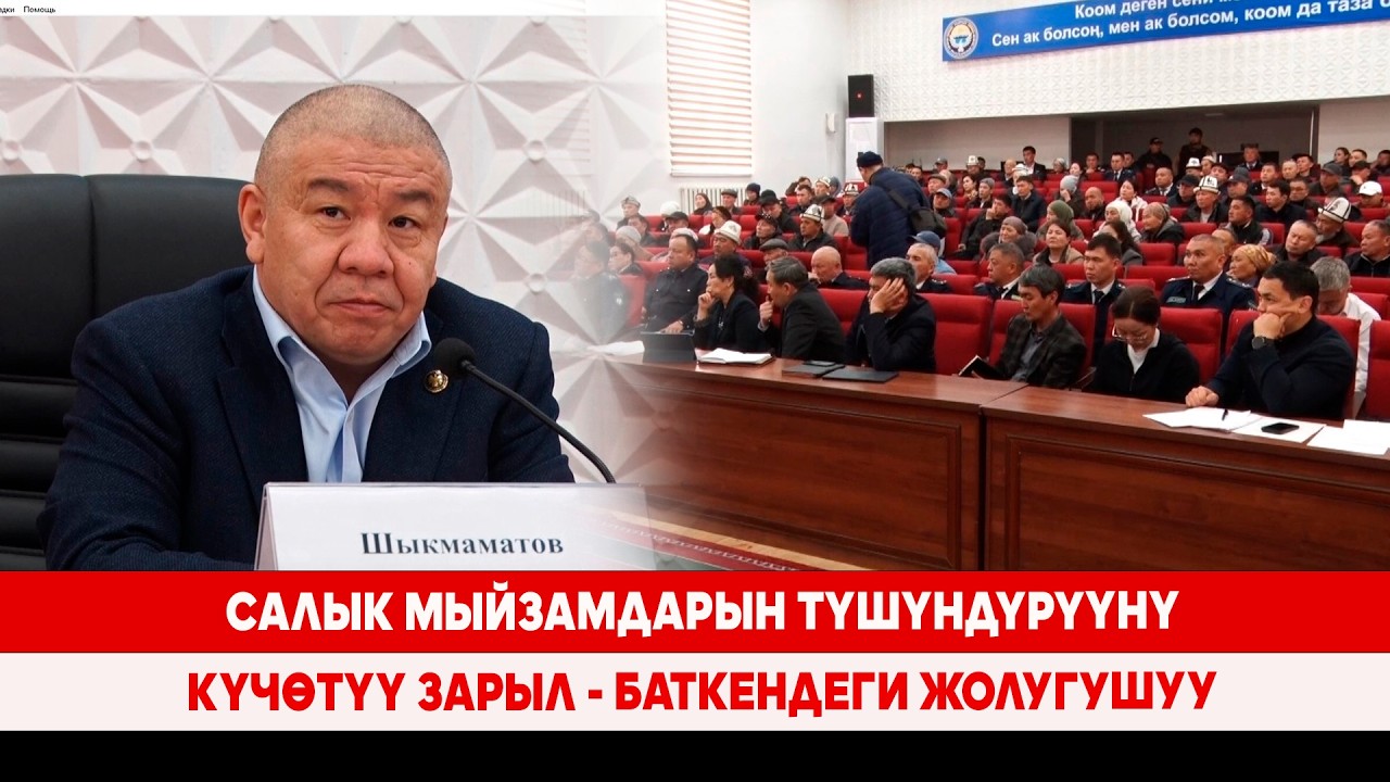 Салык мыйзамдарын түшүндүрүүнү күчөтүү зарыл - Баткендеги жолугушуу