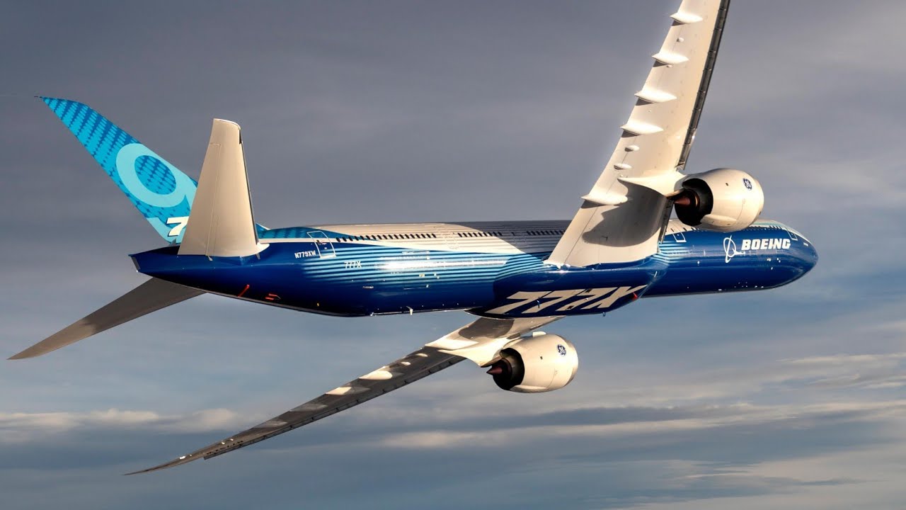 Boeing 777X First Flight Highlights