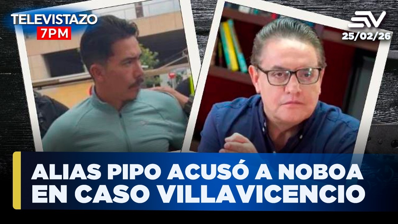 Autoridades descartan daños en Toachi Pilatón tras inundación | Televistazo 7PM🔴 25 Febrero 2026