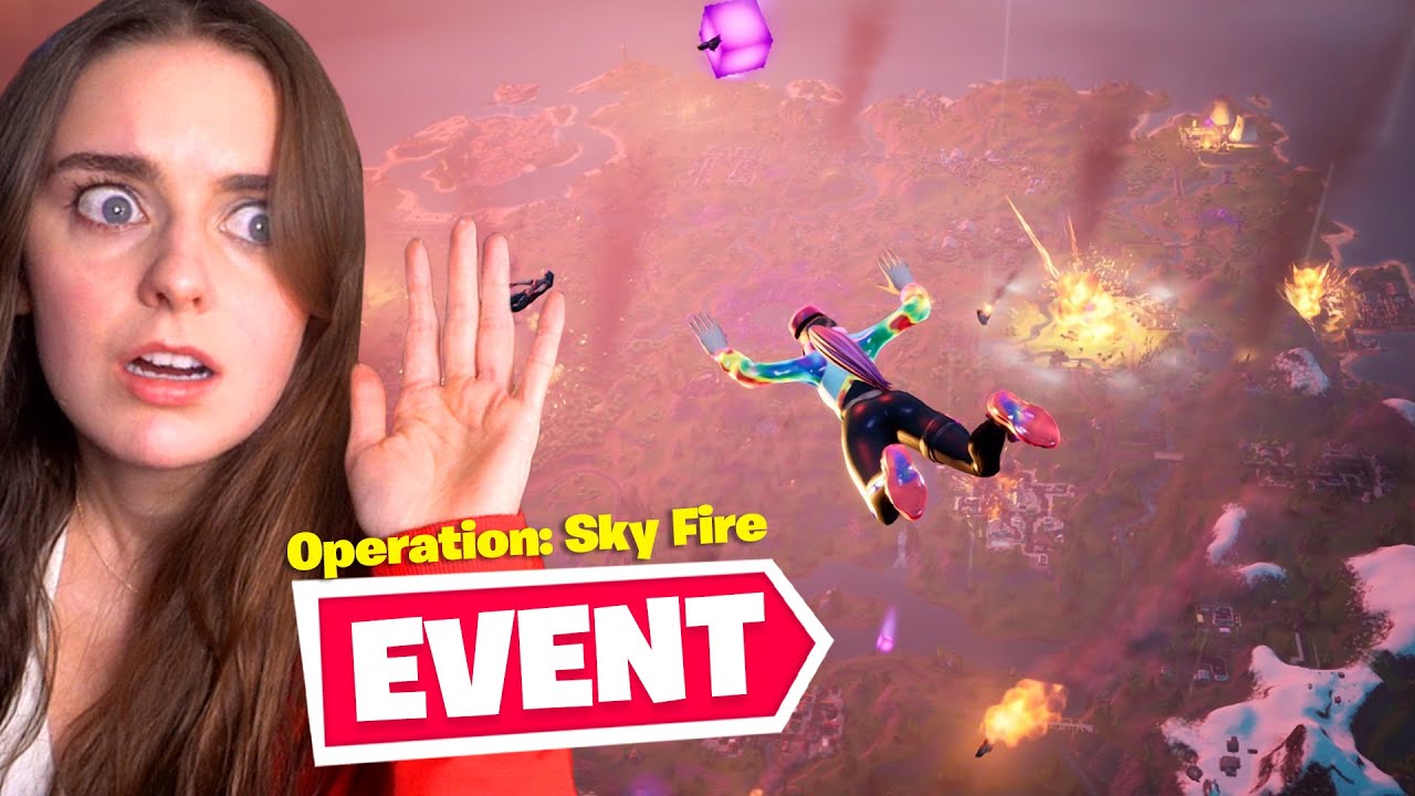 FORTNITE SKYFIRE EVENT IS CRAZY! [REACT]