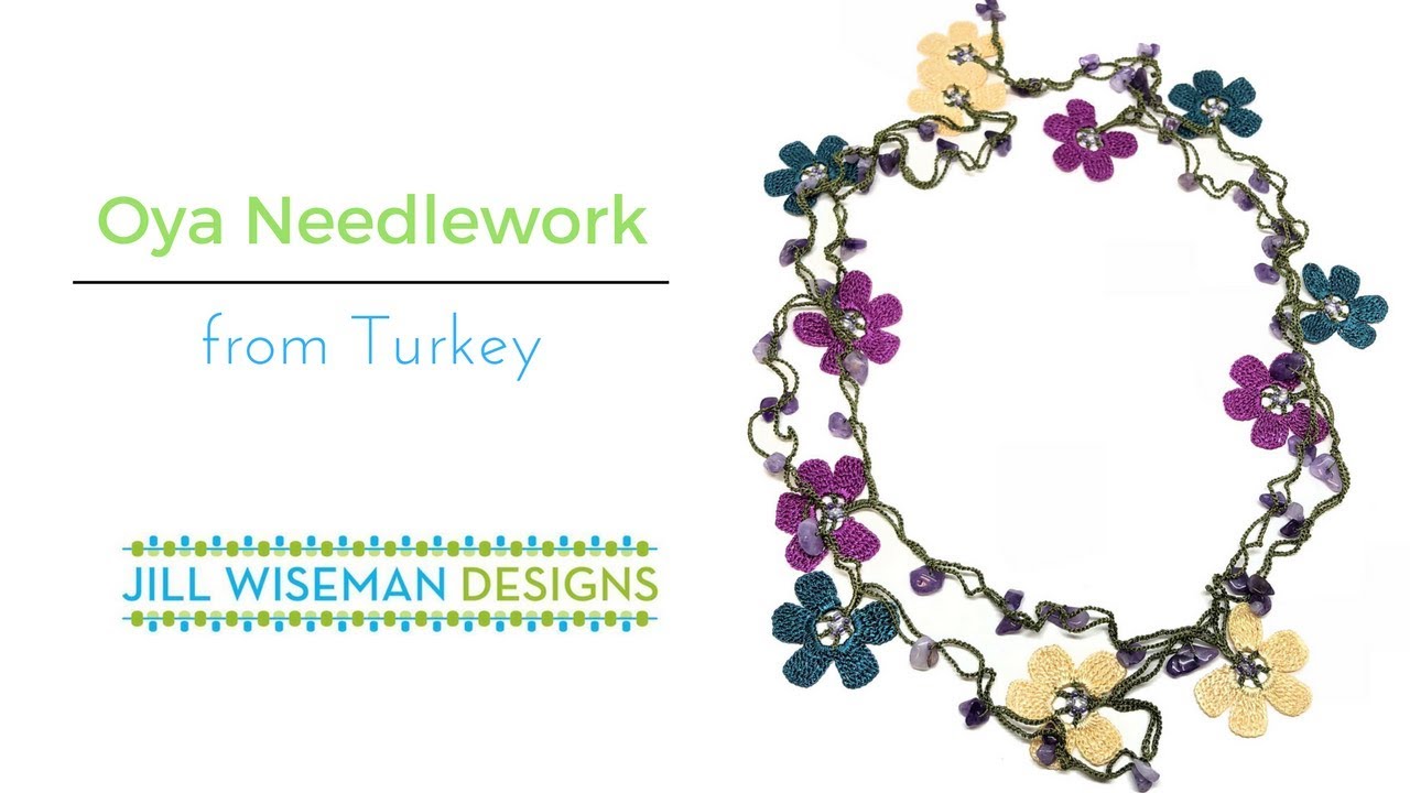 Show & Tell: Oya Needle Lace Necklaces