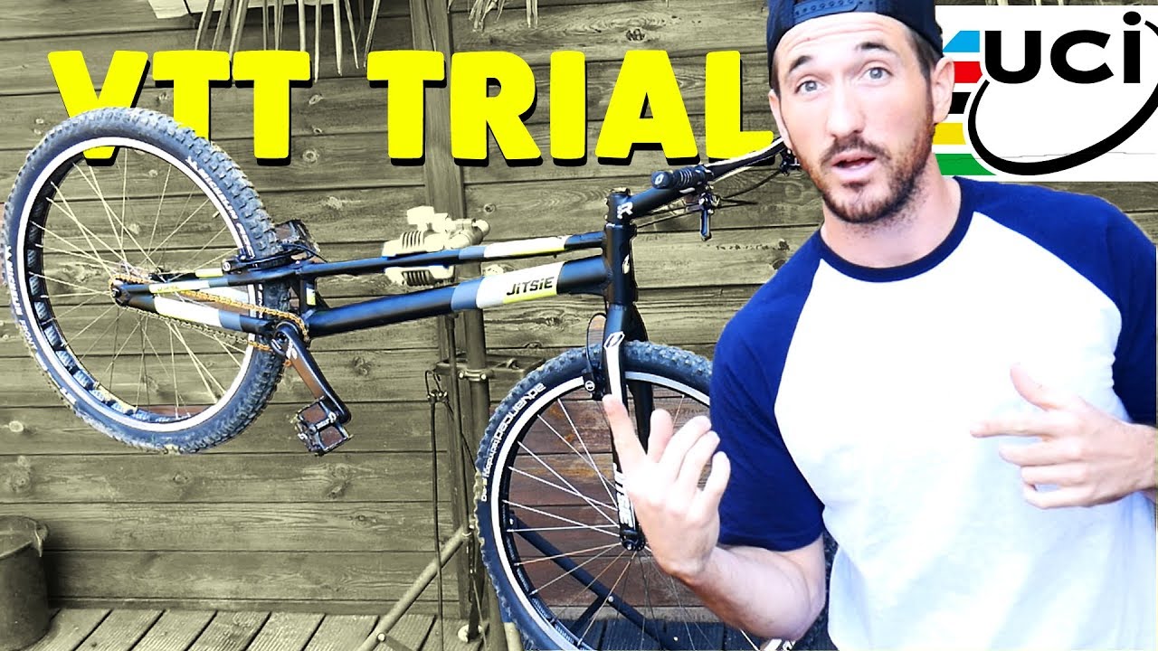 MON NOUVEAU VTT TRIAL (Spécial championnat du Monde)