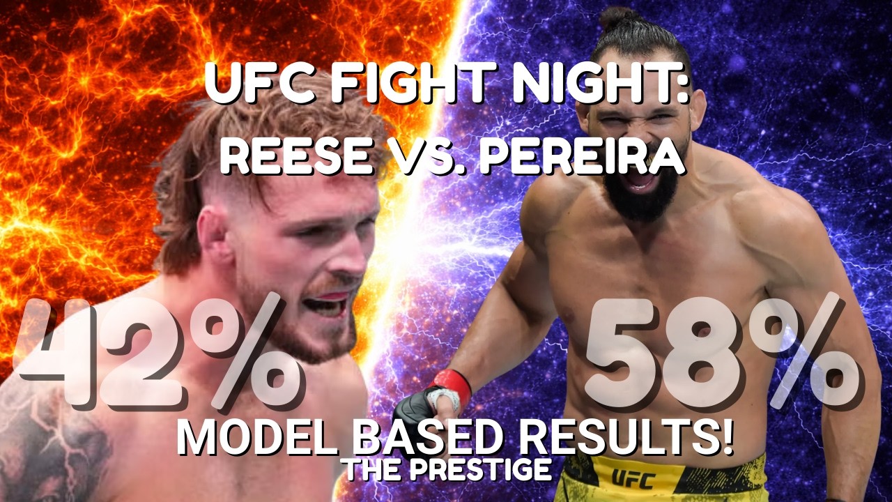 Zach Reese vs Michel Pereira: MiddleW Chaos? UFC Fight Night Breakdown Stats! 🔥