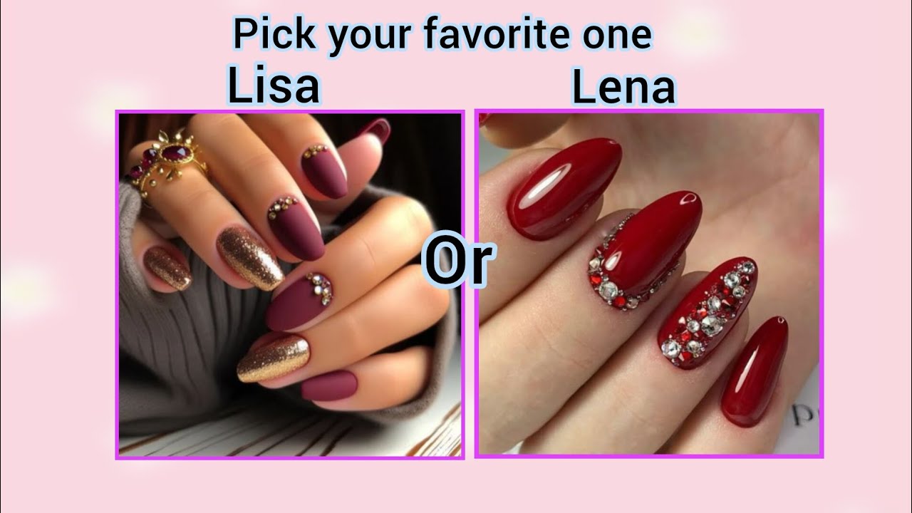 Lisa or Lena | rondom stylish pretty nails 💅✨
