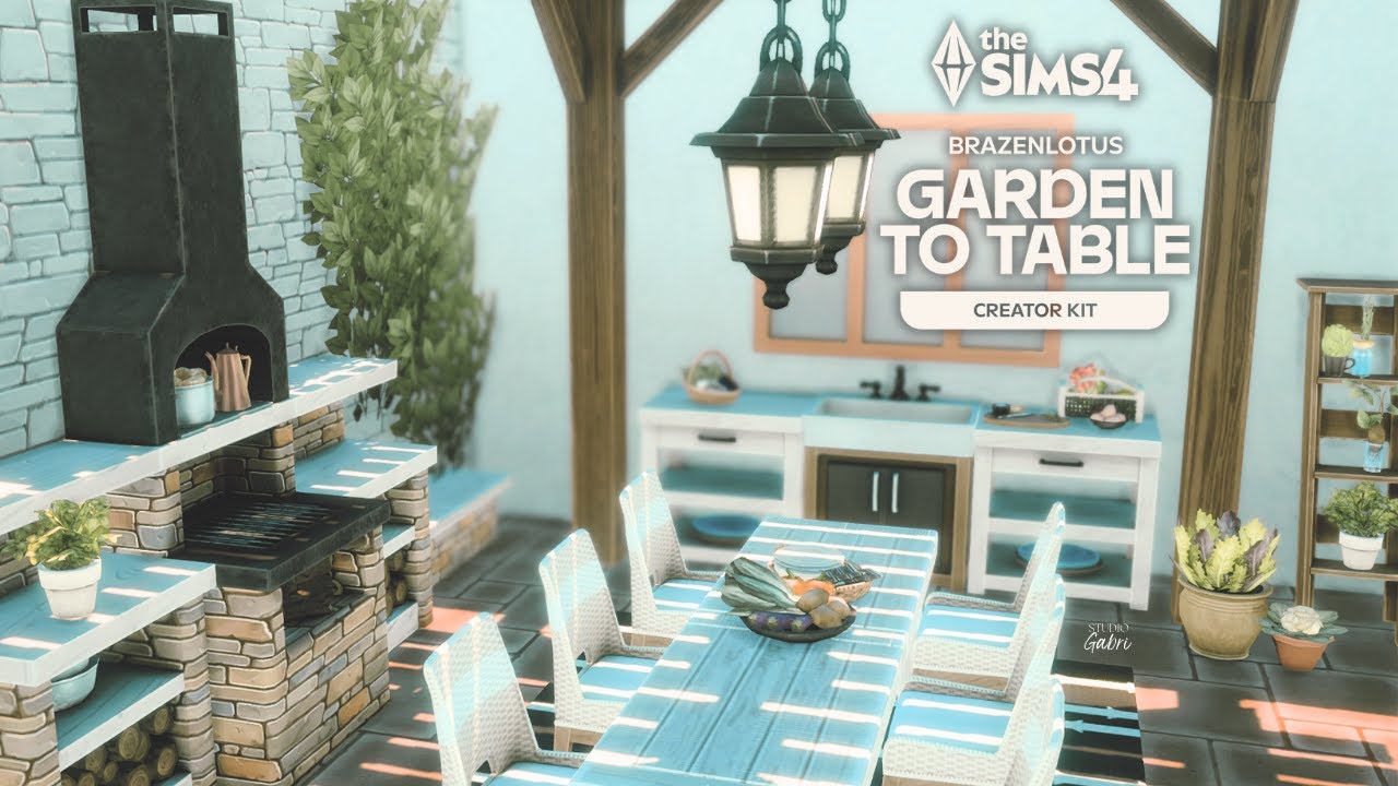 Garden To Table Kit | The Sims 4