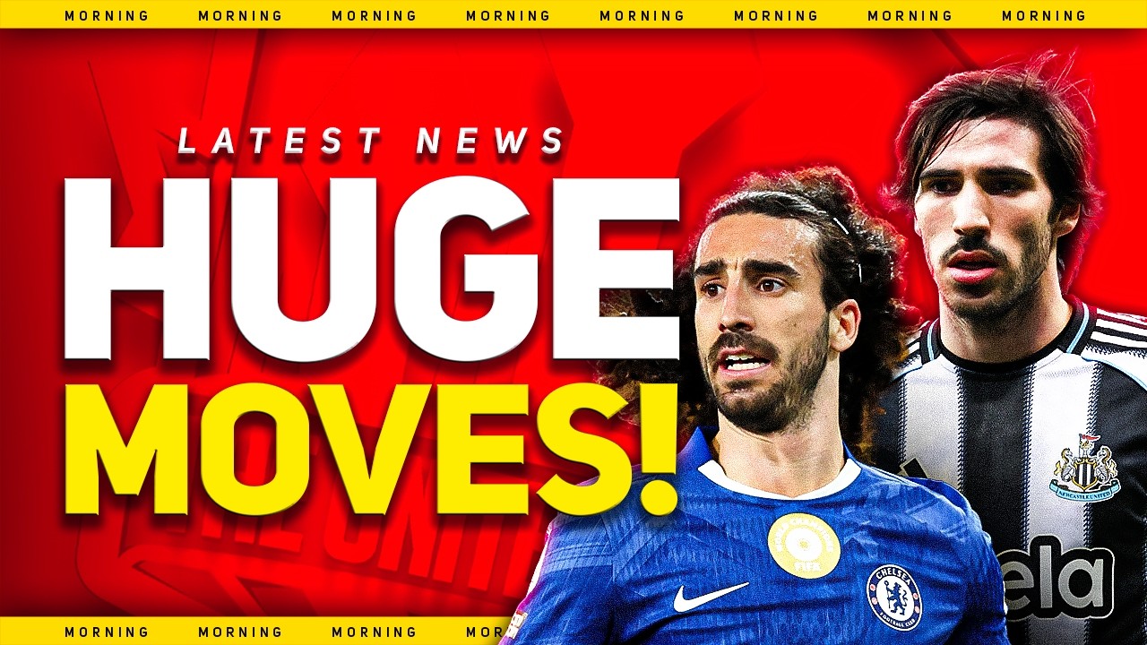 &pound;80 Million Tonali BID? Cucurella BID? Man Utd TRANSFER latest!