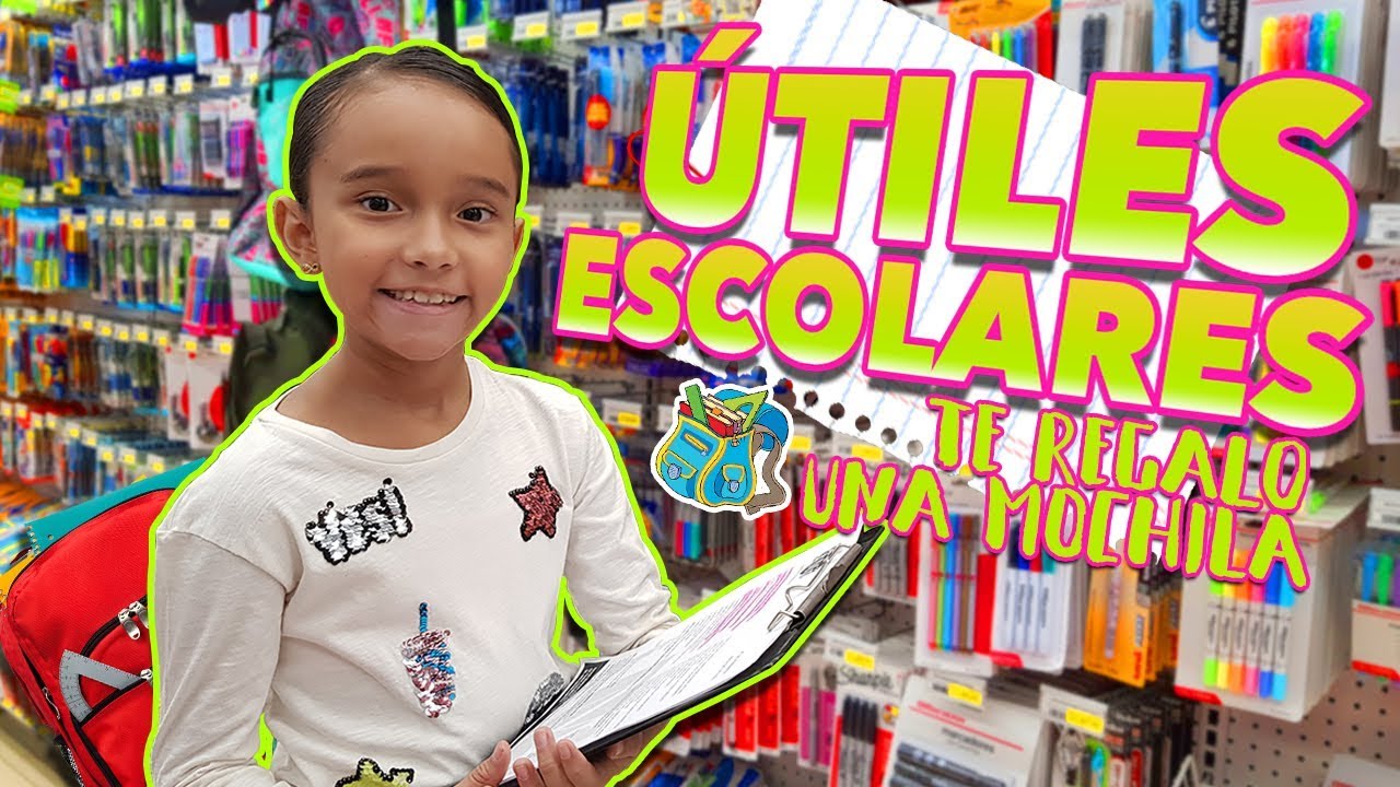 BUSCANDO MIS ÚTILES ESCOLARES 2019