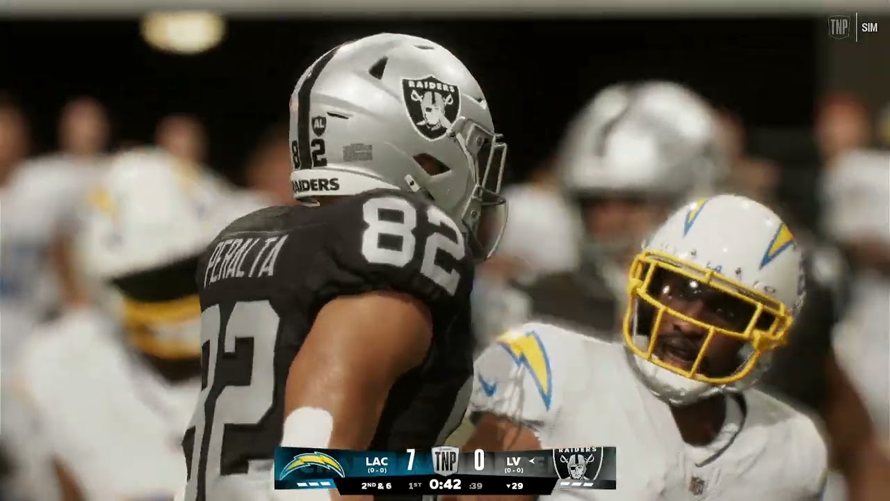 Year 5 Week 1 Raiders VS Chargers | Full Game Franchise Rebuild | Madden 26