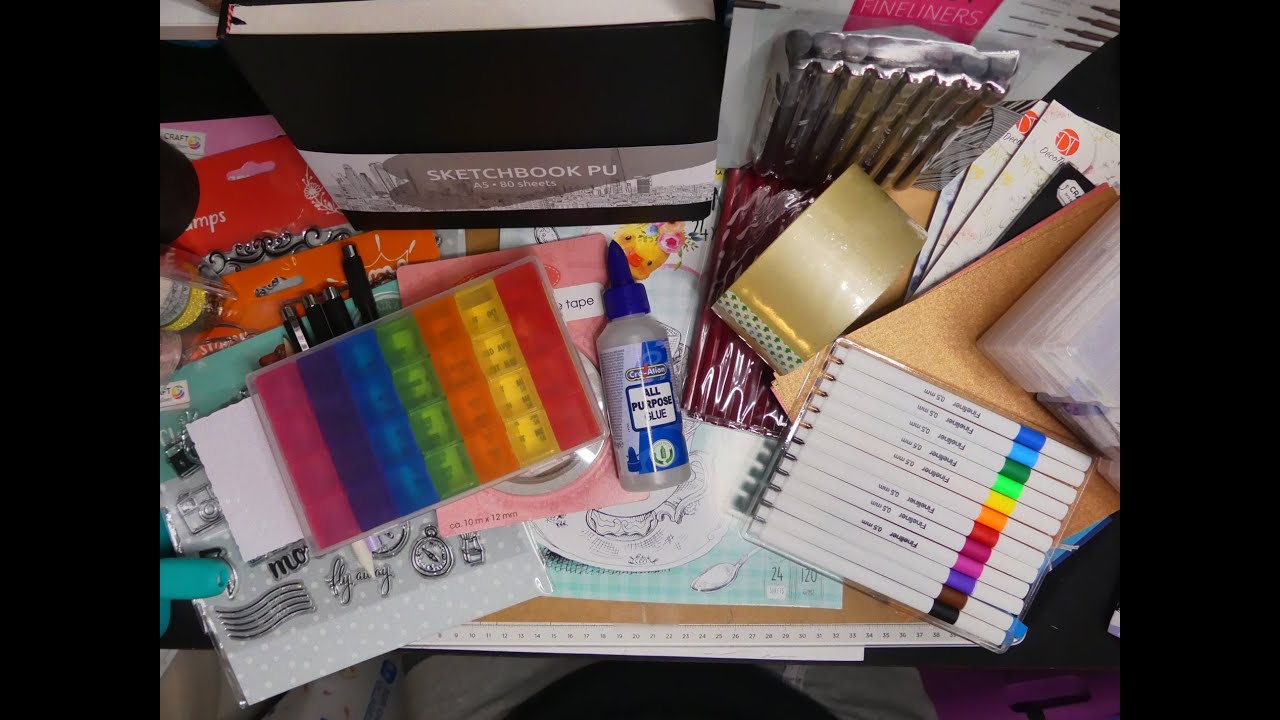 Action Haul, Neue Stempel, Vellum Block, Malbuch, mit Bildergalerie