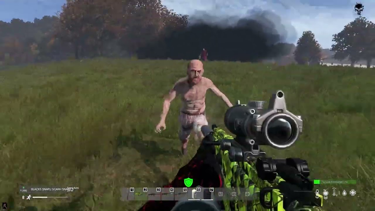 DayZ - PUNISHER PVE - Día/Day 05 - SOBREVIVIENDO A LA HORDA SOLO 🧟