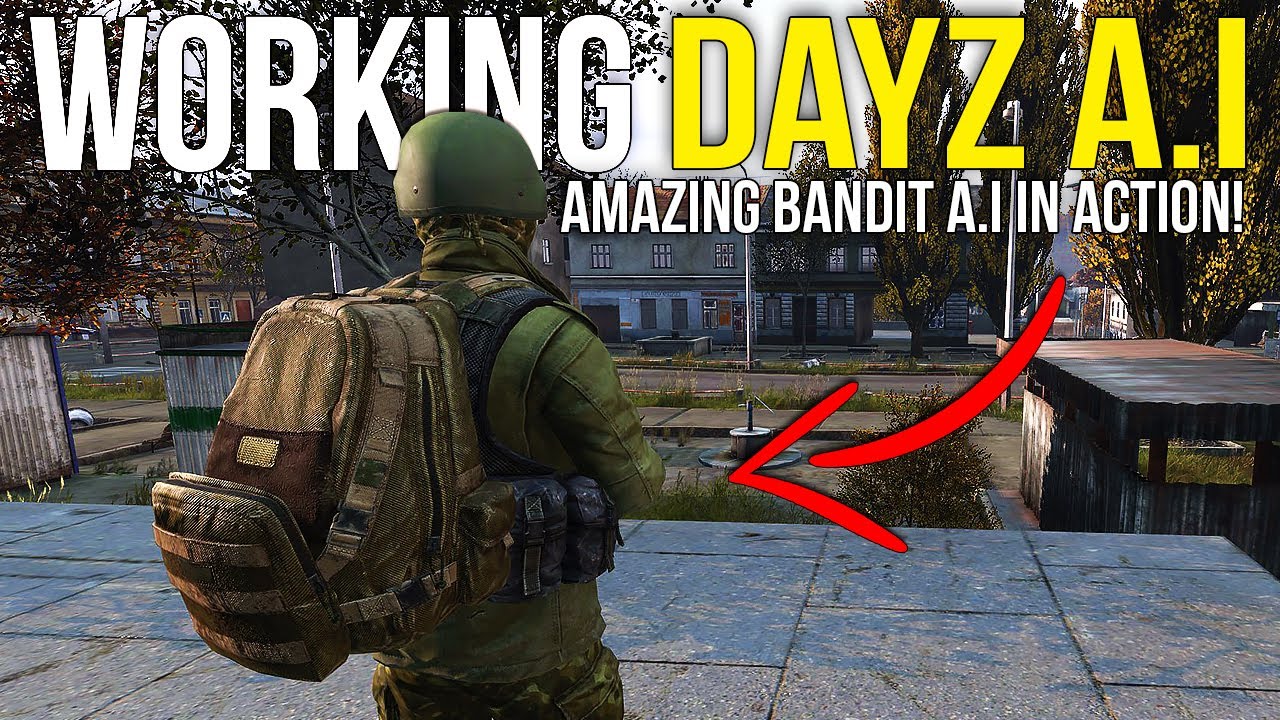 Working A.I BANDITS In Action! ~ DayZ Amazing Mods