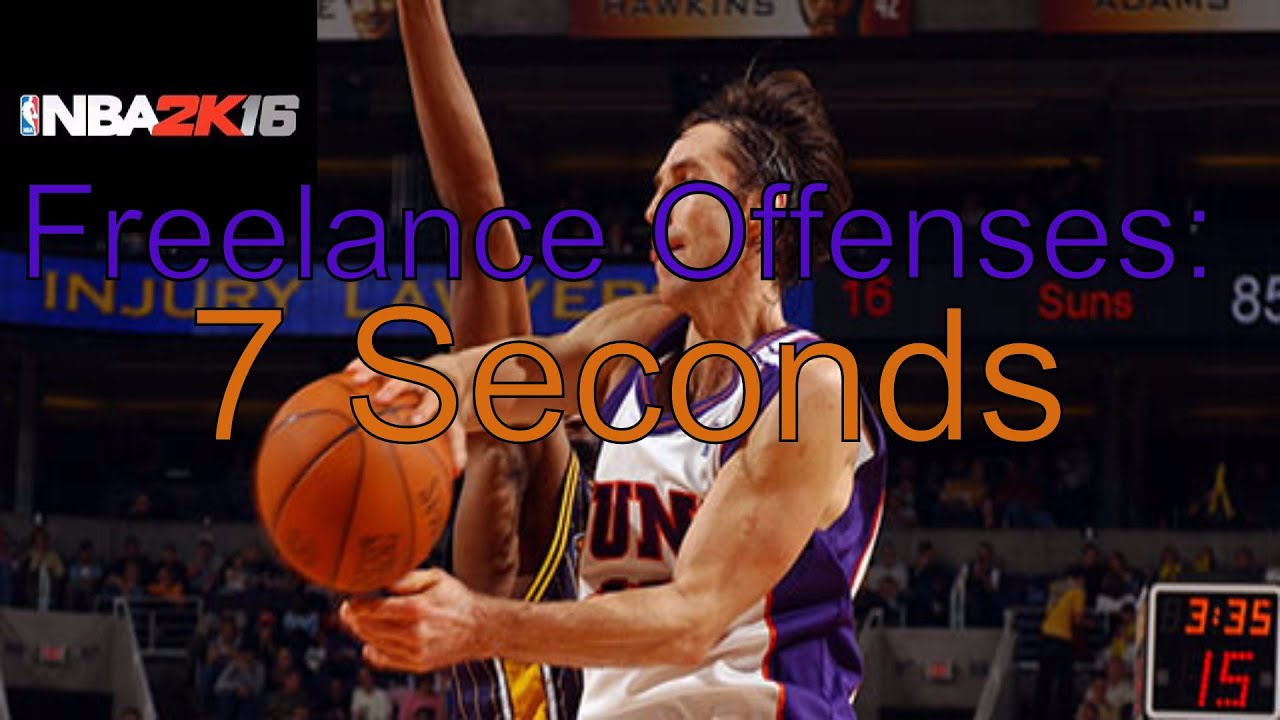NBA 2k16 Freelance Offenses: 7 Seconds