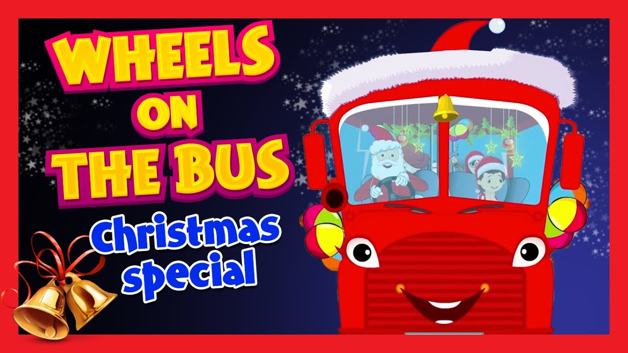 WHEELS ON THE BUS GO ROUND and ROUND Nursery Rhyme