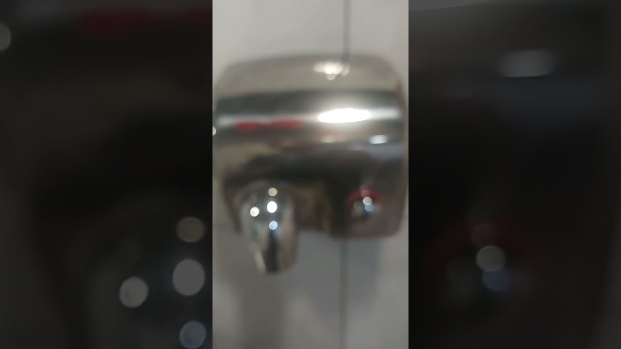 Dyson Airblade AB04 and a Dyson Airblade DB Hand Dryer at Canberra International Airport