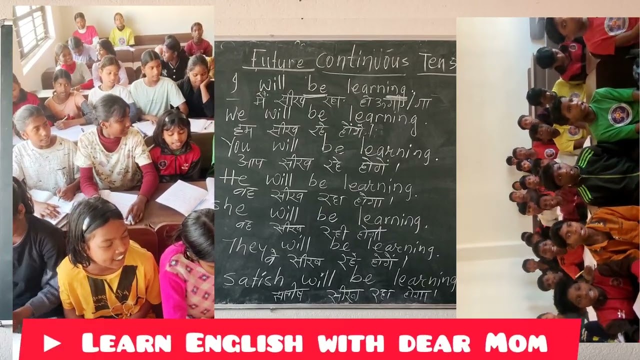 Future continuous tense 