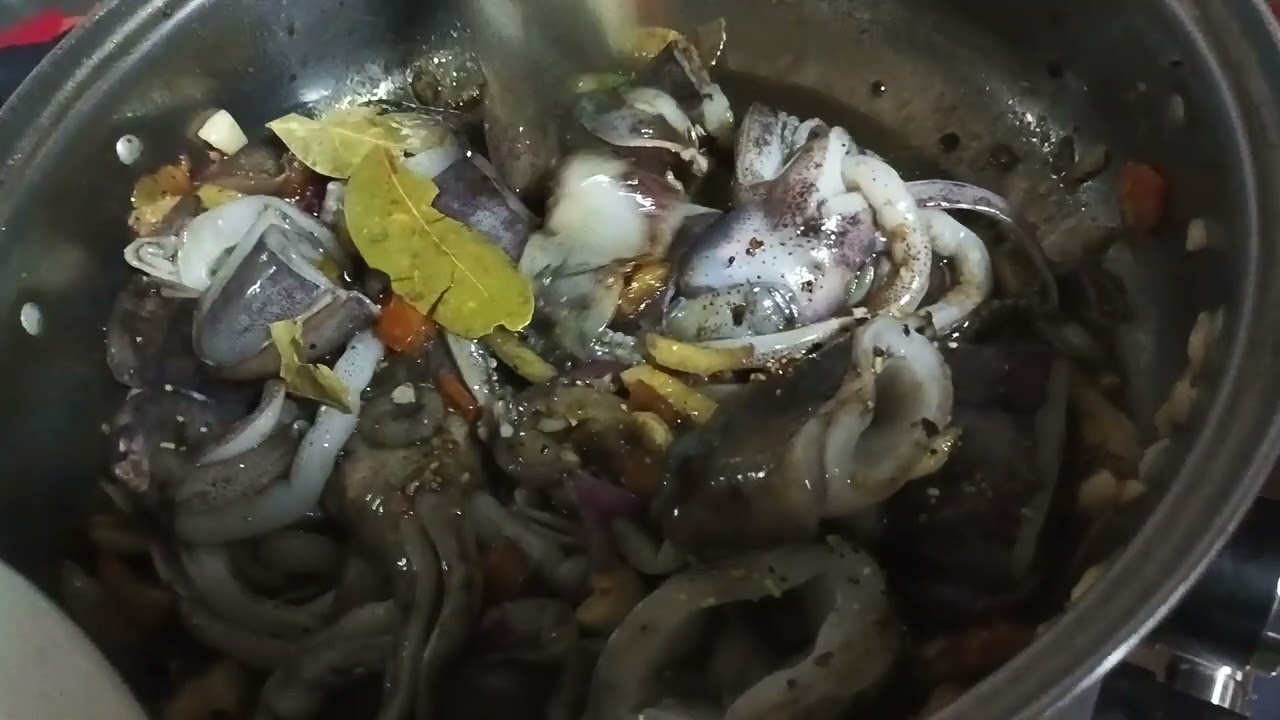 Delicious Squid Adobo 