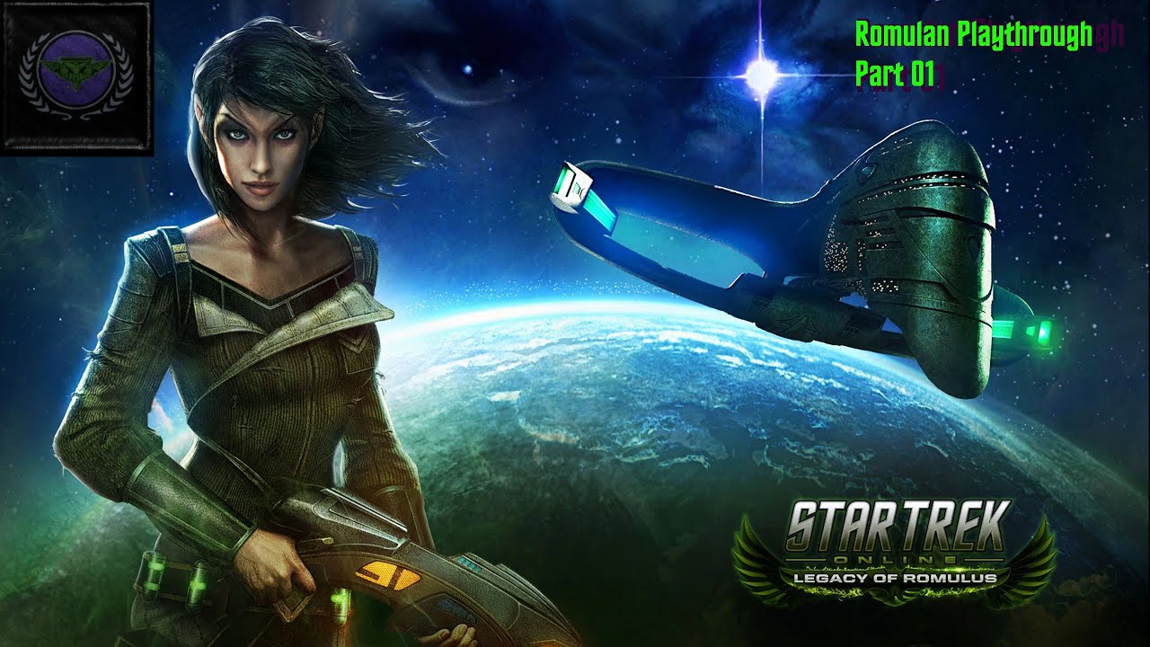 Star Trek Online | Romulan Playthrough - Part 01 | Romulan Tutorial | No Commentary