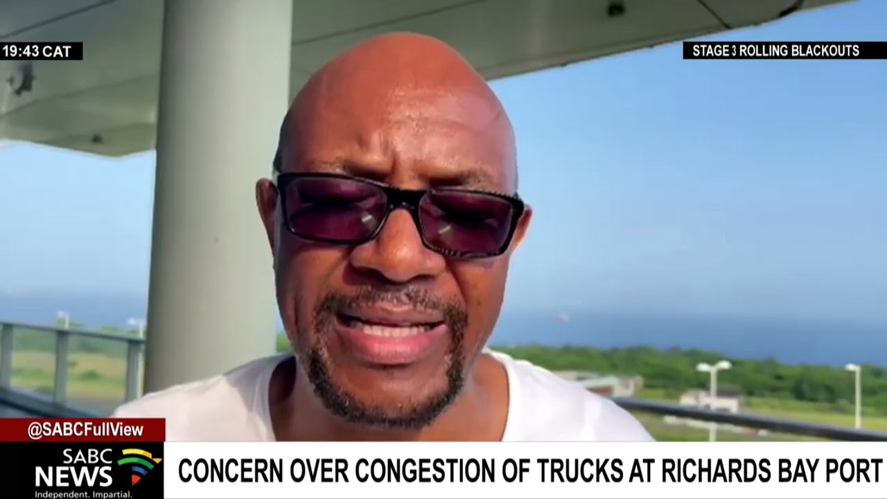 Coal truck drivers concerned over congestion of trucks at Richards Bay port
