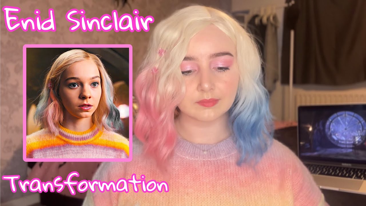 Enid Sinclair Makeup Cosplay Halloween Look // Wednesday