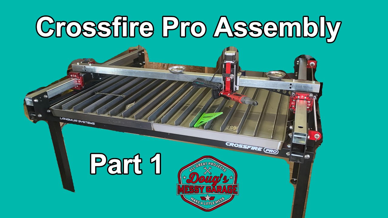 Crossfire PRO CNC Plasma, Assembling the Table: Pt1
