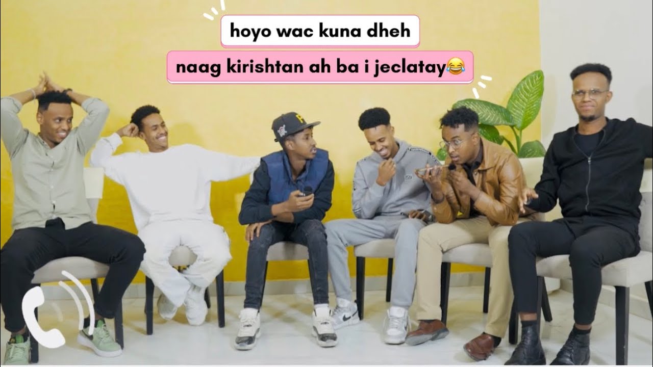 HOYADA WAC KUNA DHEH NAAG KIRISHTAN AH BA I JECLATAY 😂