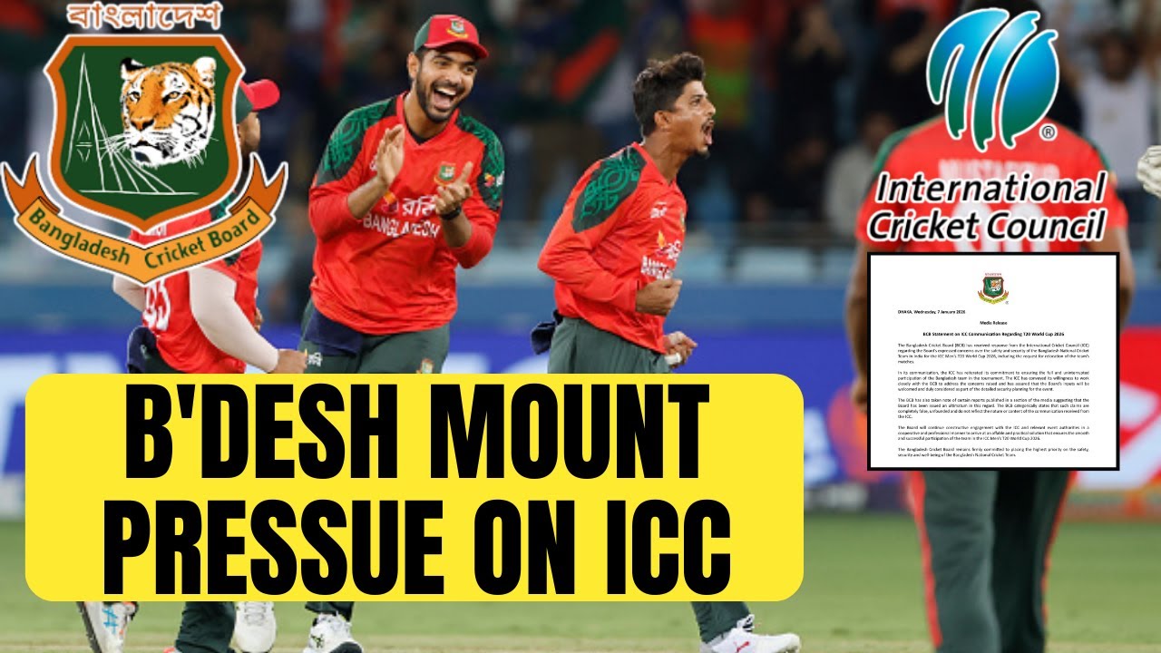 BREAKING: Bangladesh board writes 2nd letter to ICC asking for venue change | Sports Today