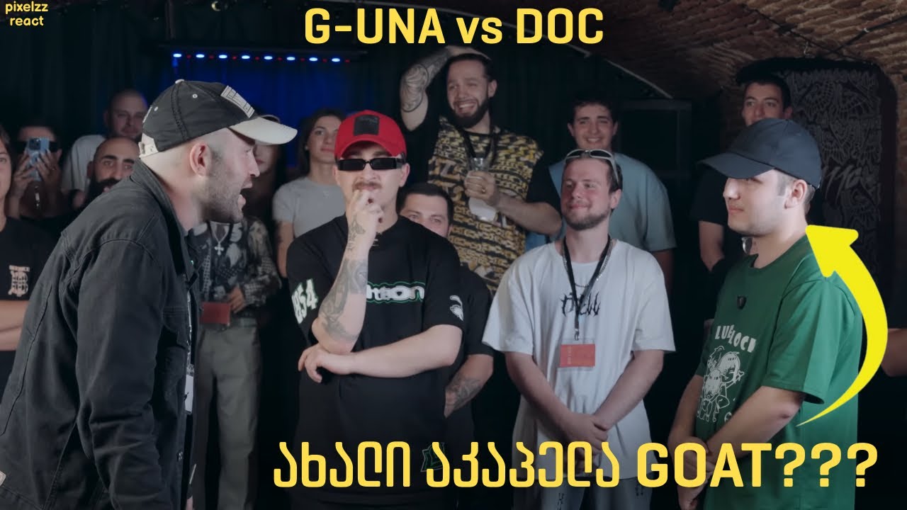 G-UNA vs DOC react - Acapella Battle - #2