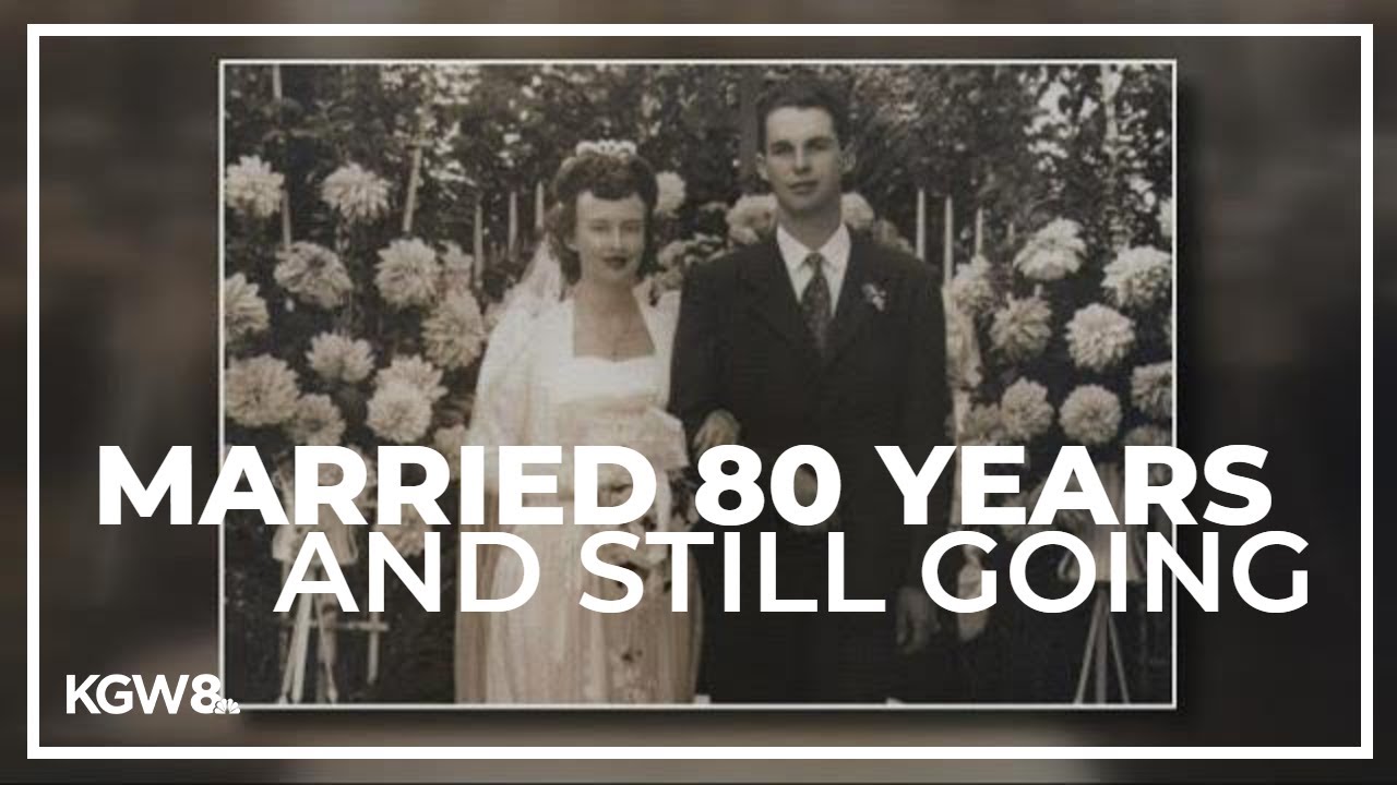 Oregon couple celebrates 80th wedding anniversary