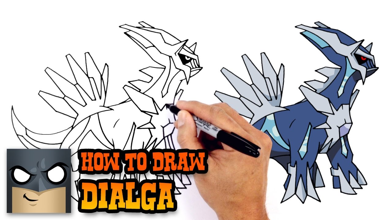 How to Draw Pokemon | Dialga