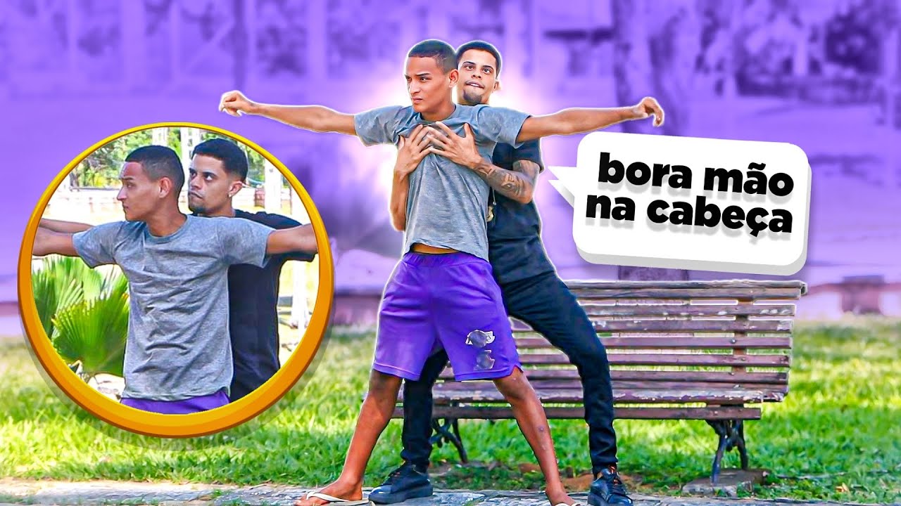 P0LICIAL DISFAR&Ccedil;AD0 - pegadinha 