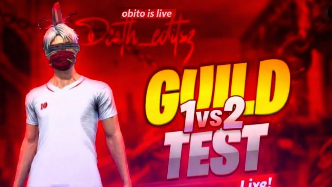 Obito Is live 🔴 Best Player Guild test 😱 ll free fire live stream video
