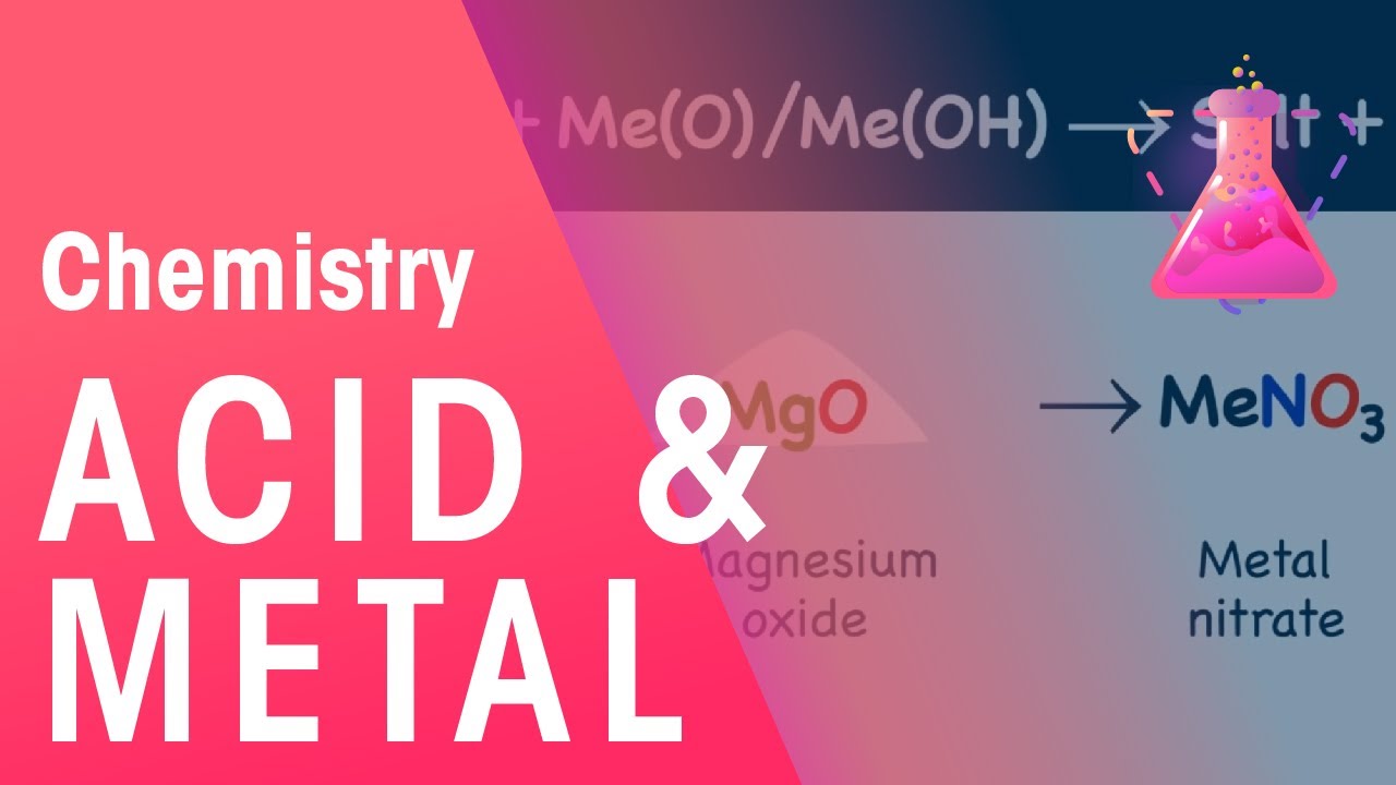 Acid + Metal | Acids, Bases & Alkalis | Chemistry | FuseSchool