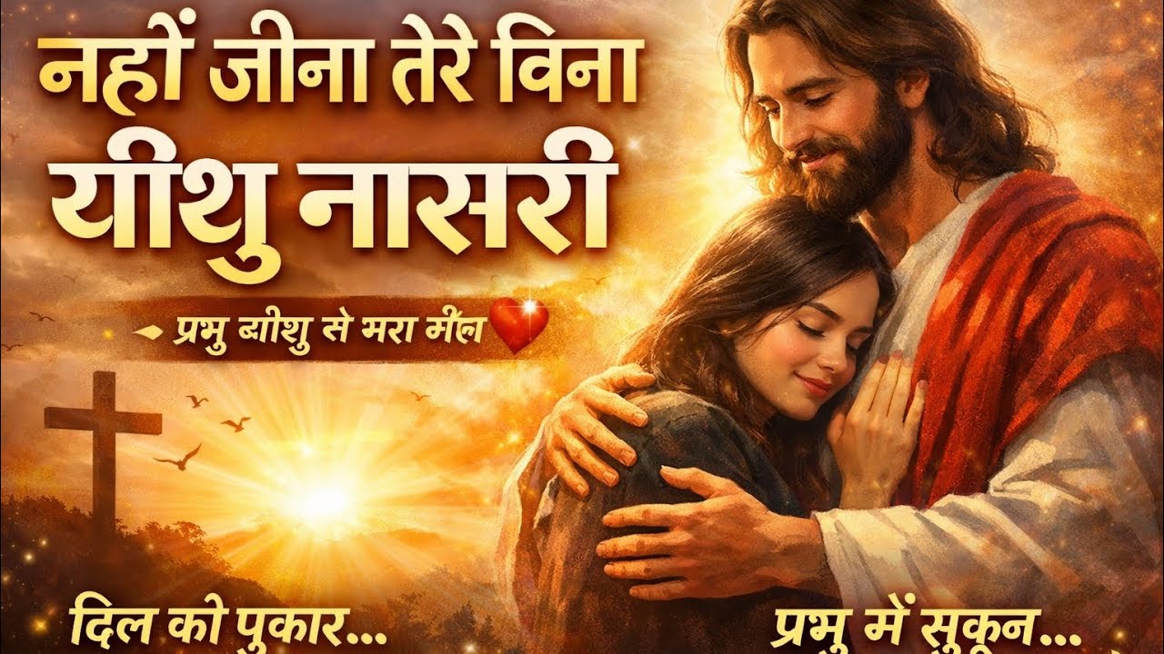 नहीं जीना तेरे बिना यीशु नासरी | Heart Touching Yeshu Masih Worship Song 2026