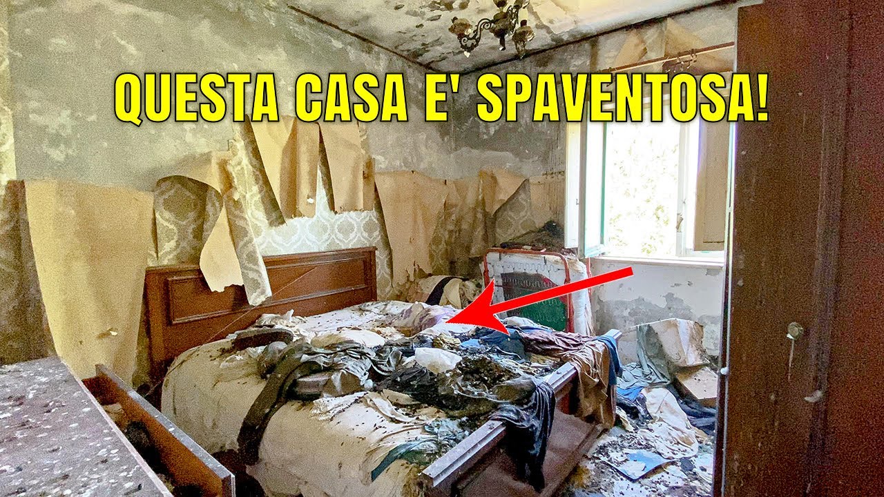 TROVO QUALCOSA DI SPAVENTOSO IN QUESTA CASA ABBANDONATA! URBEX ITALIA