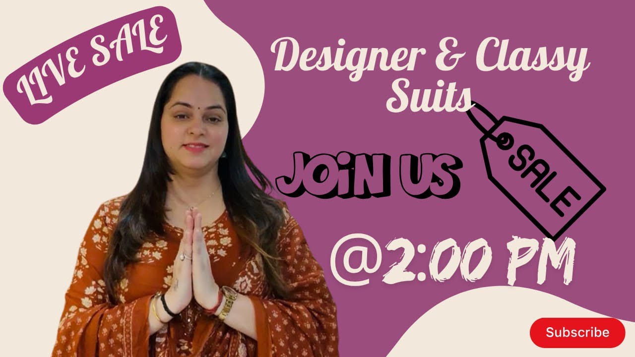 Today live -2.30 pm partywear collection -9958101055