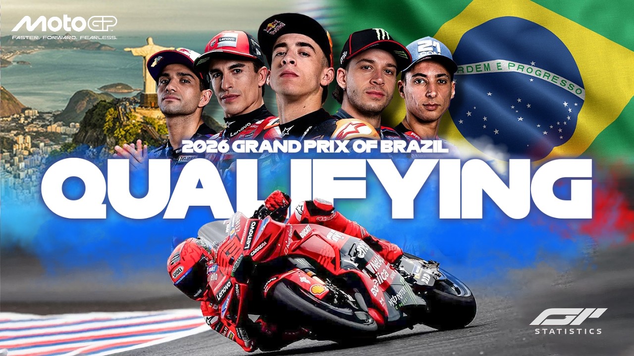 LIVE | MotoGP - 2026 Brazil GP | Qualifying | Timing & Commentary